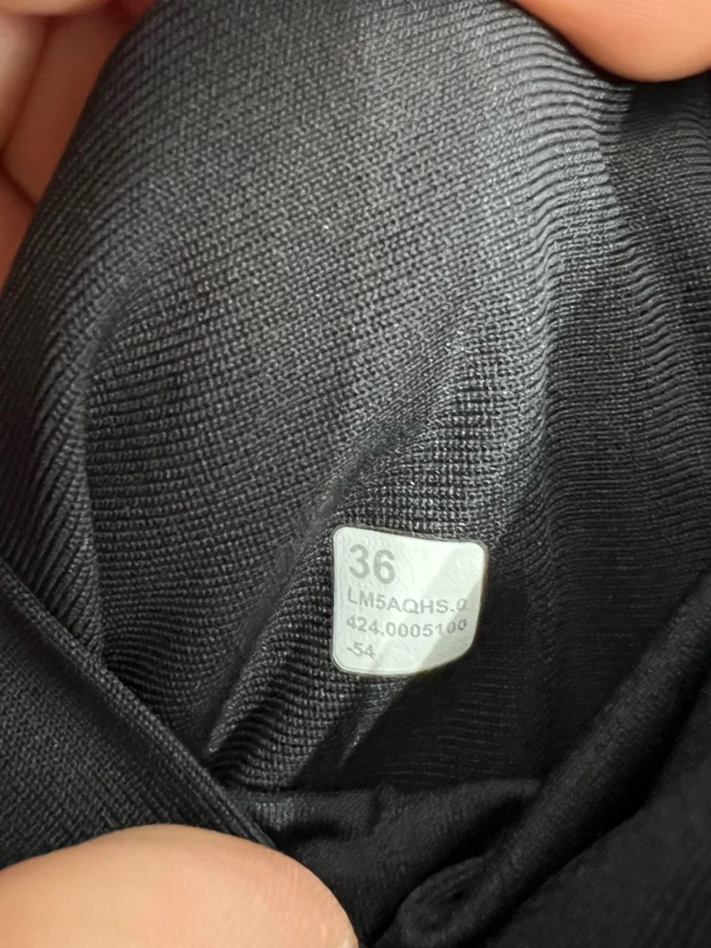 Lululemon ABC Classic-Fit Pant Warpstreme black 36 waist travel casual